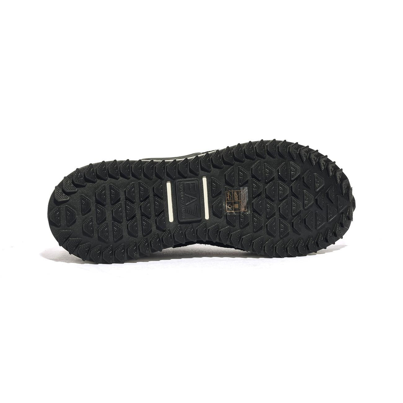 ARMANI 7X000380 BLACK WHITE Sneakers Uomo