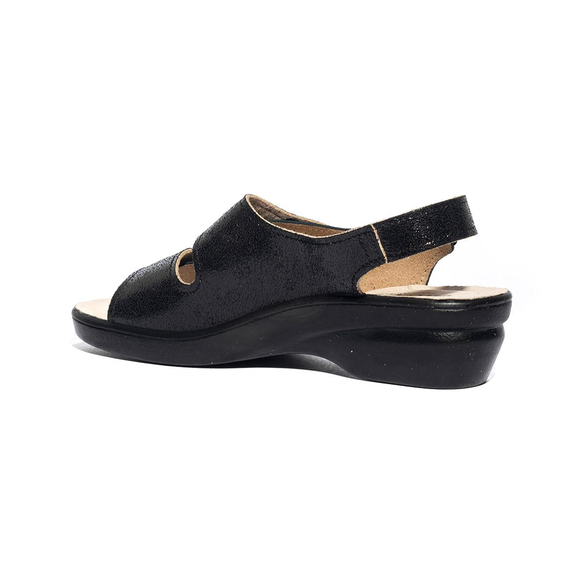 VALLEVERDE 25313 NERO Sandali Donna