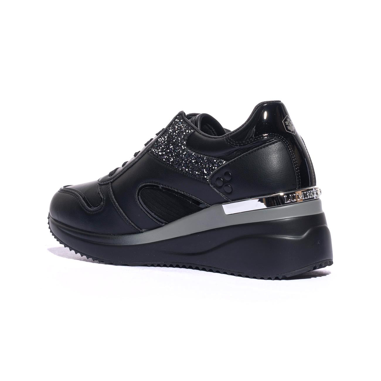 LUMBERJACK SWE7612-002 BLACK Sneakers Donna