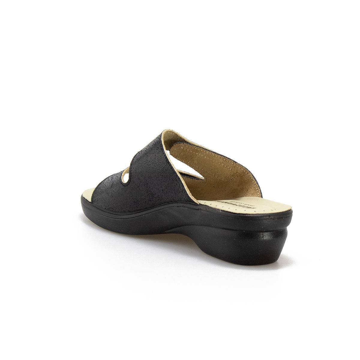 VALLEVERDE 25312 NERO Ciabatte Donna
