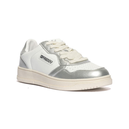 FREDDY FY7611 WHITE SILVER Sneakers Donna
