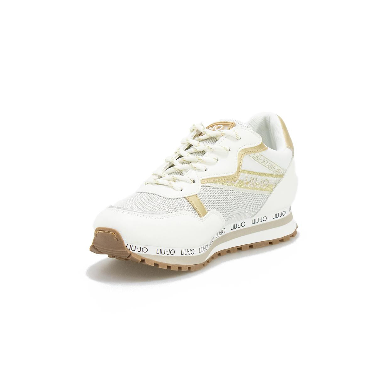 Sneakers Liu Jo Girl Wonder 8 Latte/Lurex 4A2451EX030S1400MILK LIUJO