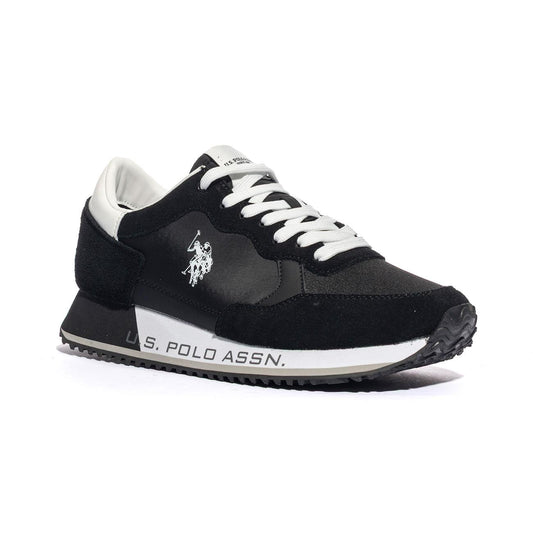 U.S. POLO ASSN. CLEEF006 BLK WHI Sneakers Uomo