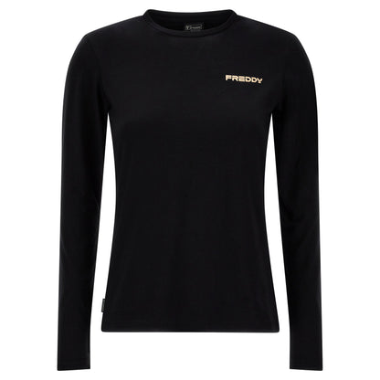 BASIC COTTON CARRYOVER MANICA NERO-N