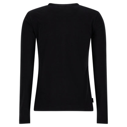 BASIC COTTON CARRYOVER MANICA NERO-N