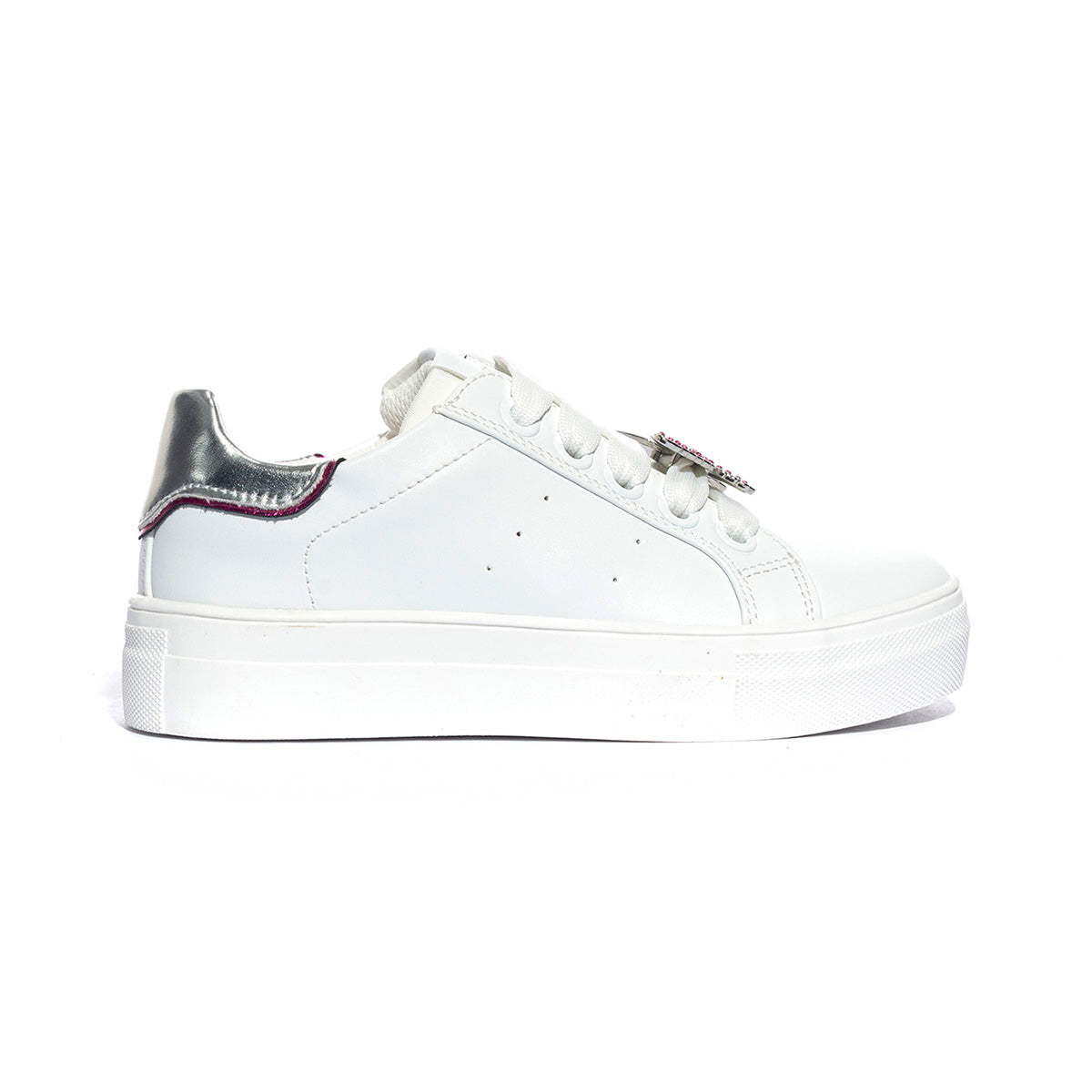 Sneakers Asso Ag16020 Bianche WHITE SILVER