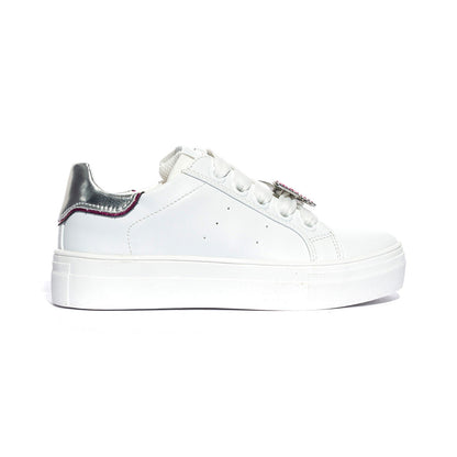 Sneakers Asso Ag16020 Bianche WHITE SILVER