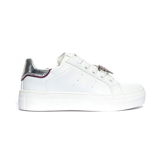 Sneakers Asso Ag16020 Bianche WHITE SILVER