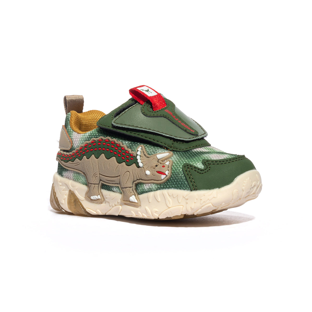 Sneakers Bull Boys Triceratopo VERDE
