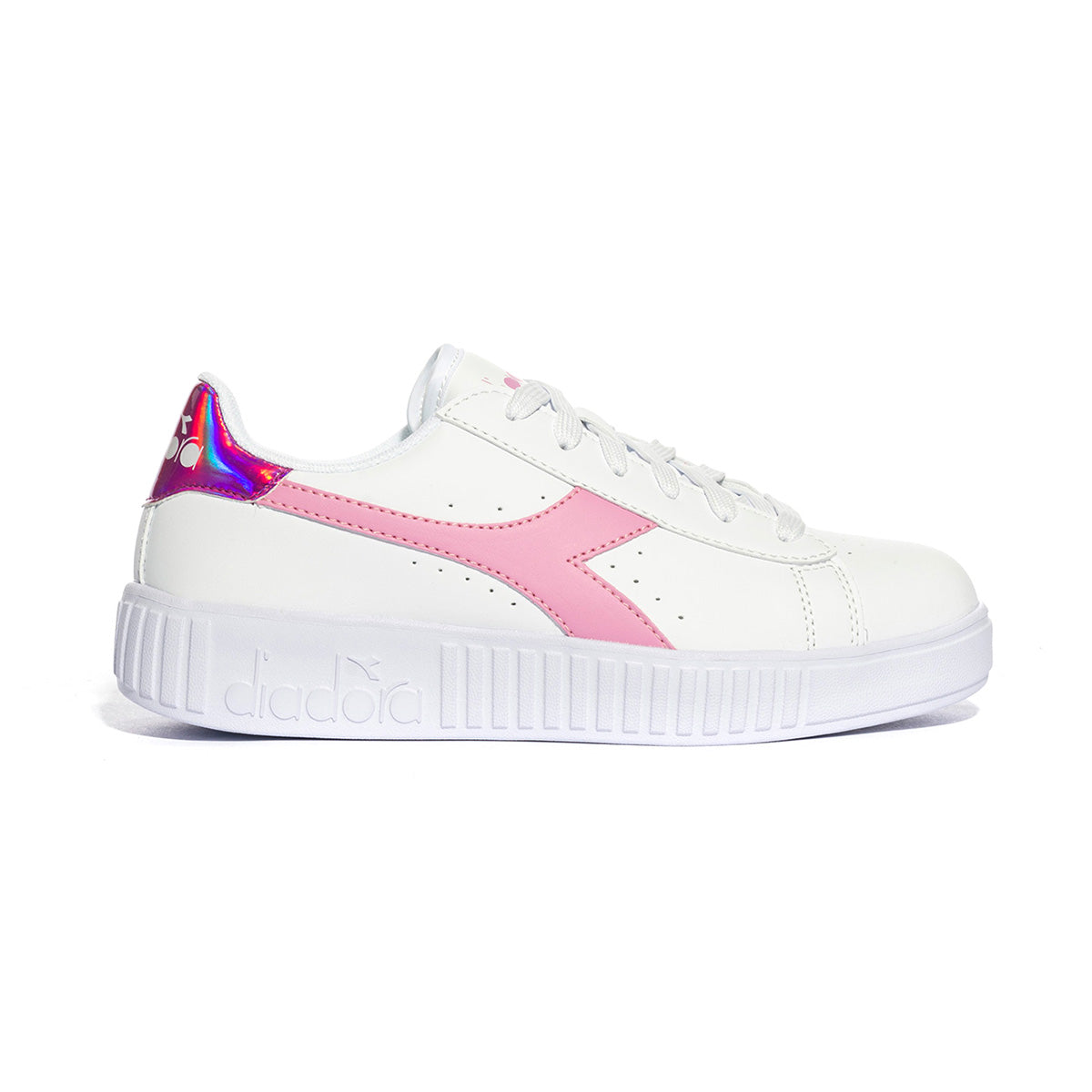 Sneakers DIadora Game Step BIanche BIANCO ROSA