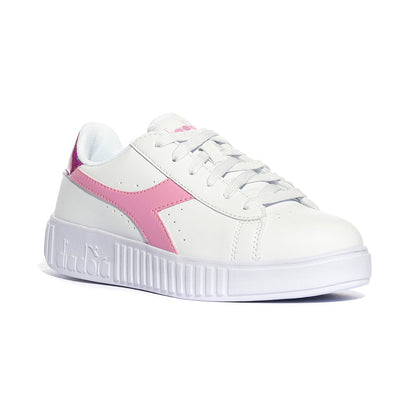 Sneakers DIadora Game Step BIanche BIANCO ROSA