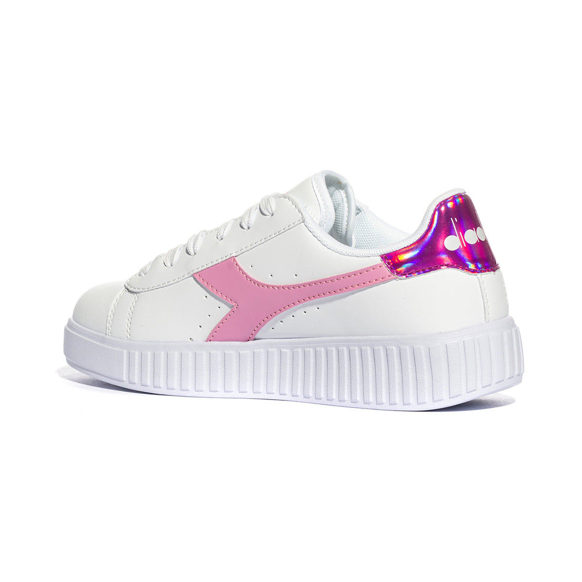 Sneakers DIadora Game Step BIanche BIANCO ROSA