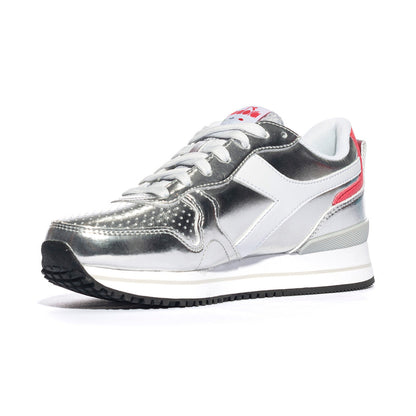Sneakers Diadora Olympia platform Metal SILVER