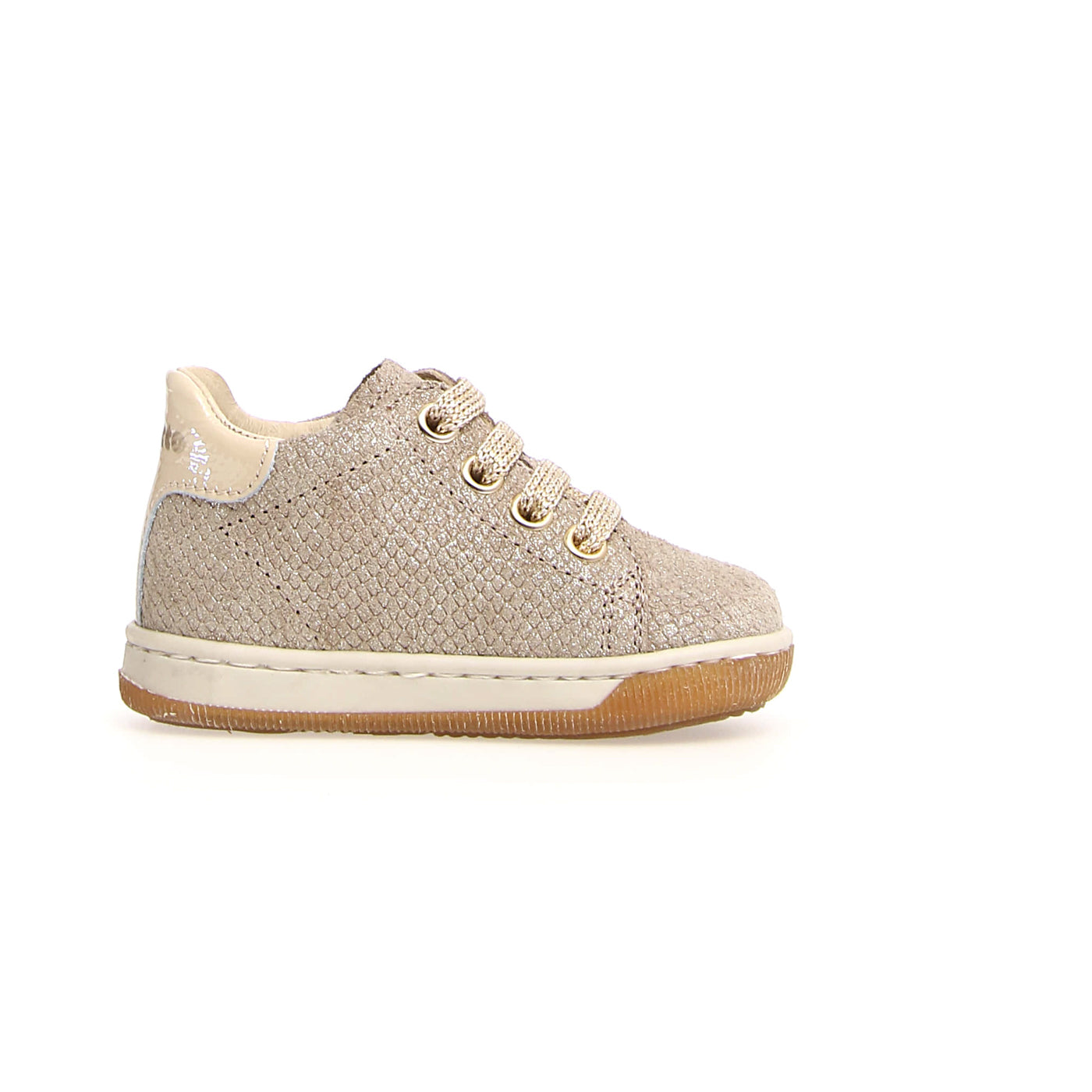 Sneakers FALCOTTO ADAM LIZARD MET/NAPLAK PLATINUM-MILK