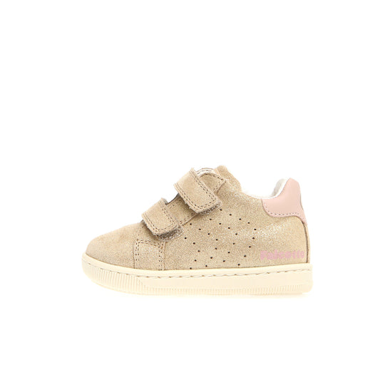 Sneakers FALCOTTO KINER VL SUEDE GLIT PLATINUM-CIPRIA