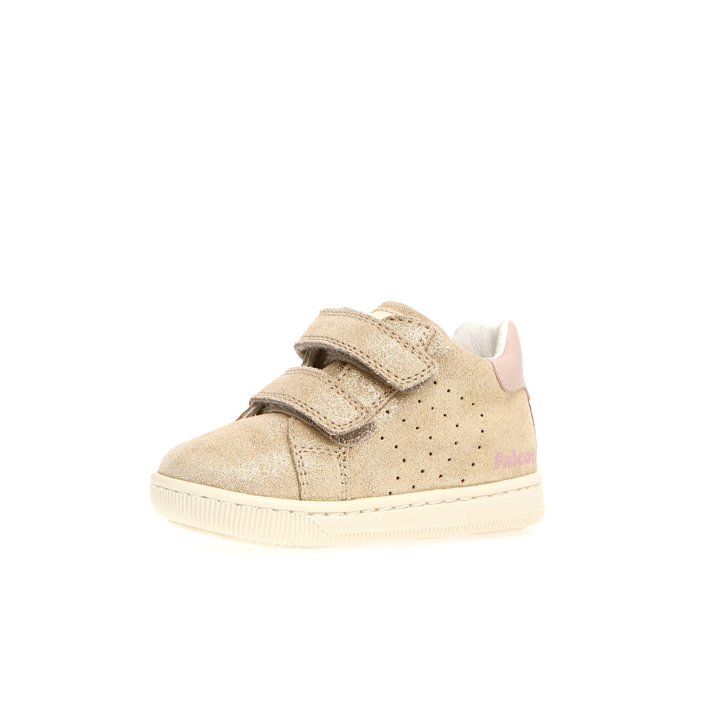 Sneakers FALCOTTO KINER VL SUEDE GLIT PLATINUM-CIPRIA