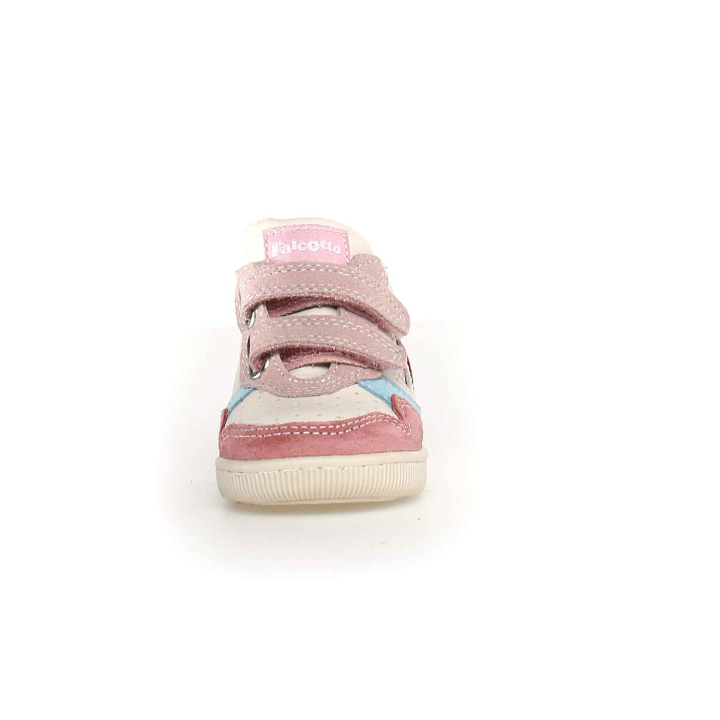 Sneakers FALCOTTO KLIP VL SUEDE CALF MILK-CLAY-PAPAYA
