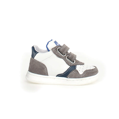Sneakers FALCOTTO KLIP VL SUEDE CALF WHITE-DARK WHITE-DARK GREY-AZURE