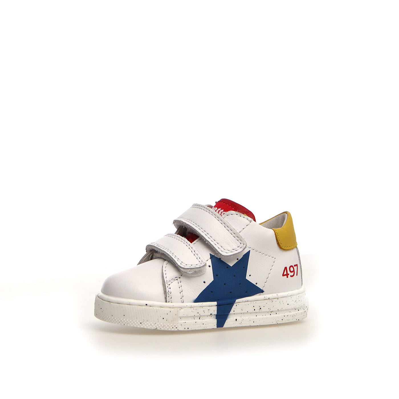 Sneakers FALCOTTO SALAZAR VL CALF WHITE-AZURE-YELLOW