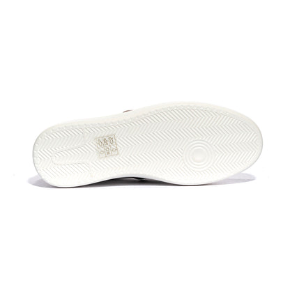 Sneakers Keys K7880 WHITE CUOIO