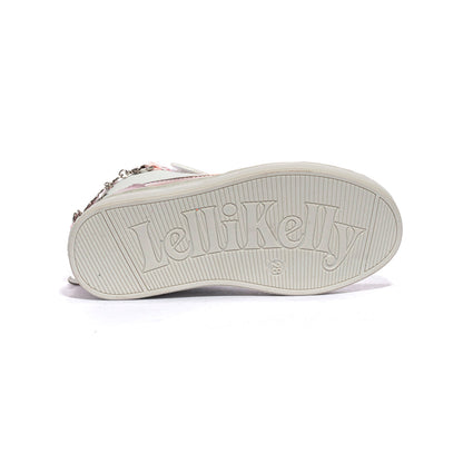 Sneakers Lelli Kelly Gioiello Bianche GRIGIO CIPRIA