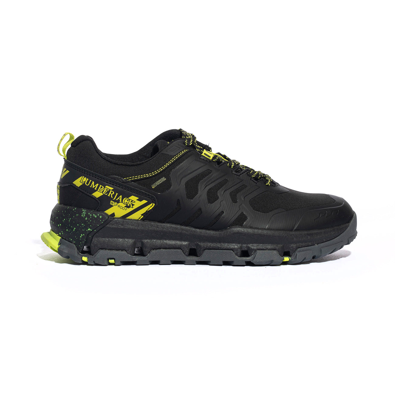 Sneakers Lumberjack Silverstone BLACK LIME