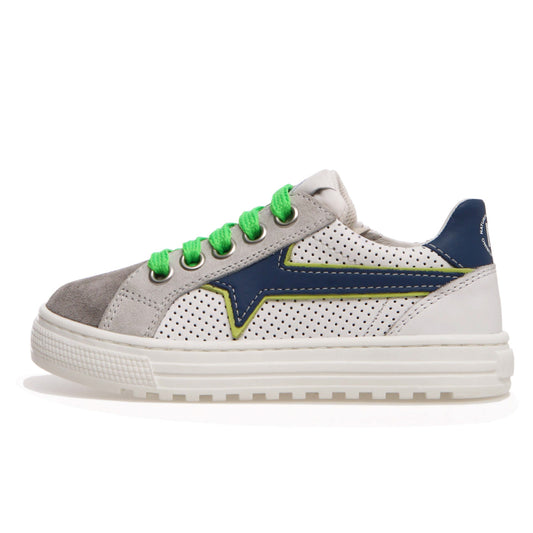Sneakers NATURINO BLITZ GREY WHITE GREY WHITE AZURE