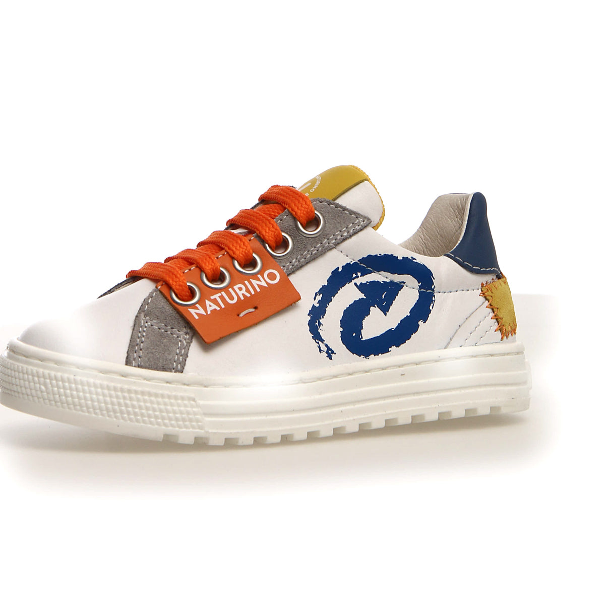 Sneakers NATURINO HESS ARROW WHITE WHITE AZURE