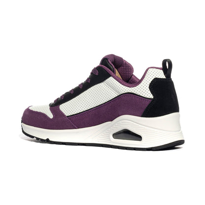 Sneakers Skechers Uno-Two Much Fun Bianche PRBK