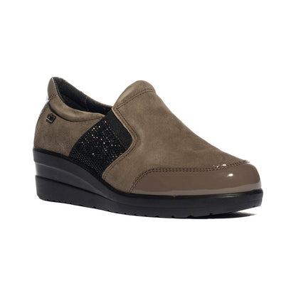Sneakers Slip-On Valleverde 36200 SUEDE VISONE