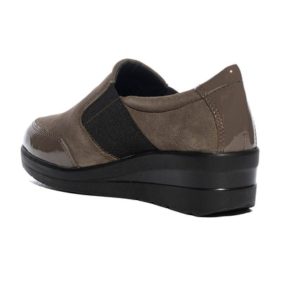 Sneakers Slip-On Valleverde 36200 SUEDE VISONE