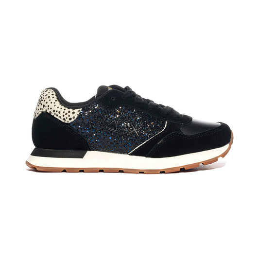Sneakers Sun68 Kelly Big Glitter NERO