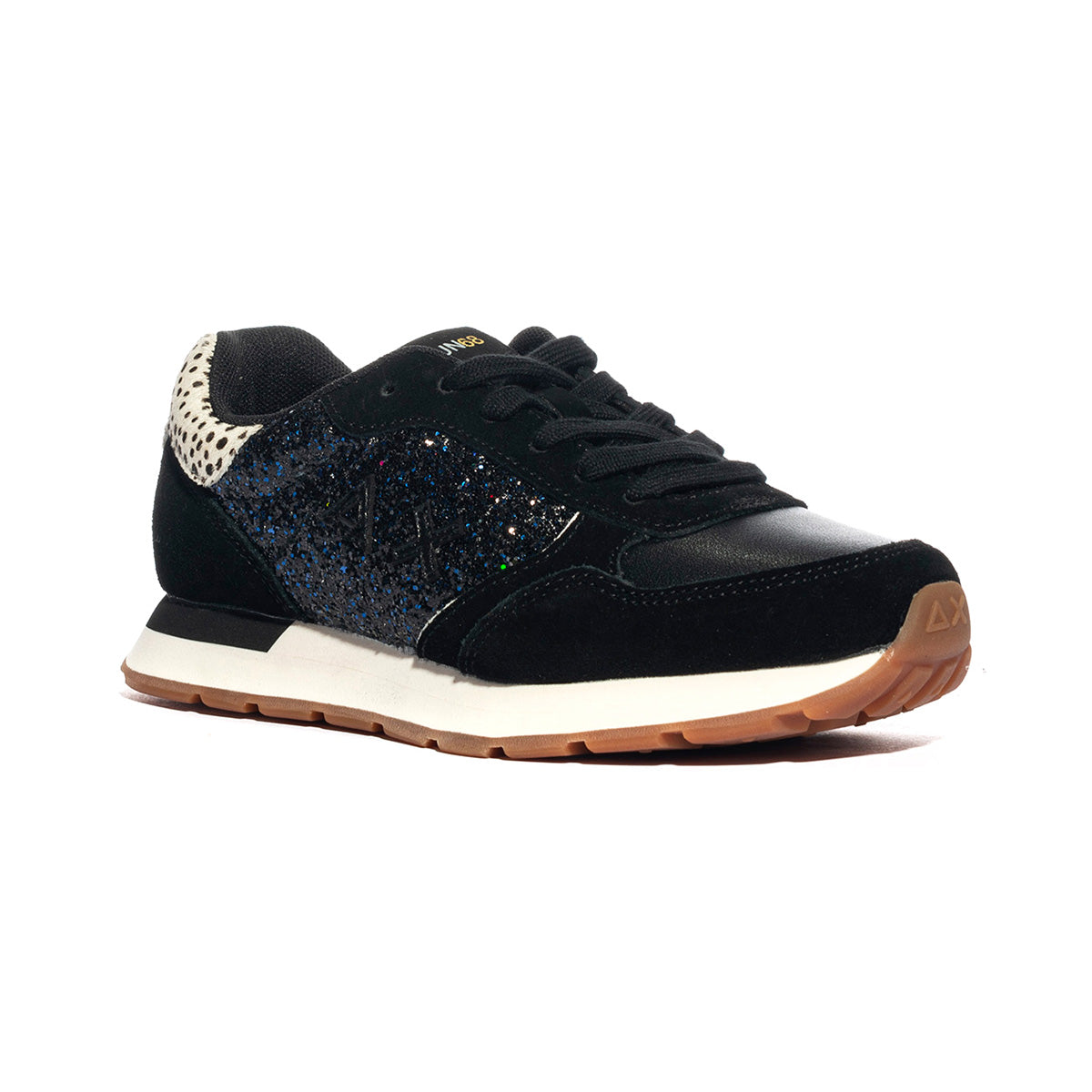 Sneakers Sun68 Kelly Big Glitter NERO