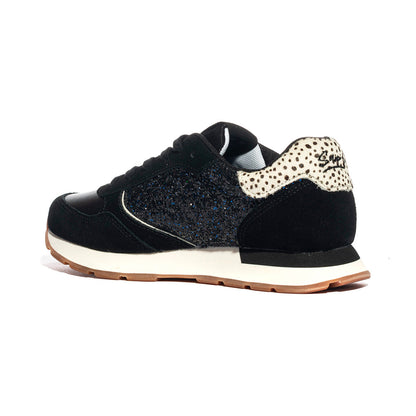 Sneakers Sun68 Kelly Big Glitter NERO