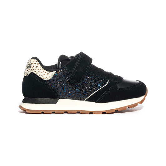 Sneakers Sun68 Z43417 Kelly big Glitter NERO