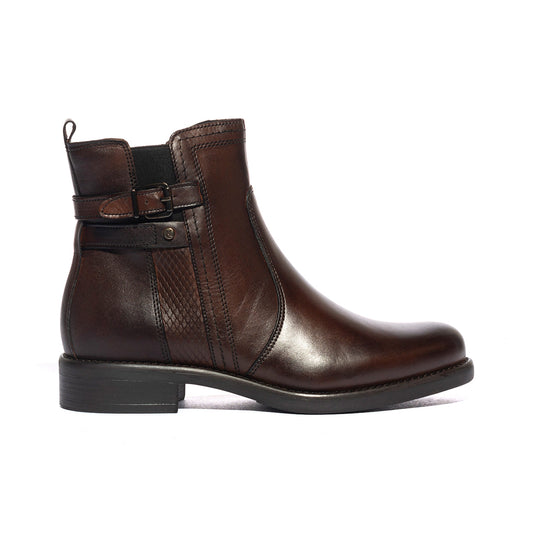 Stivaletti Keys K8520 DK BROWN