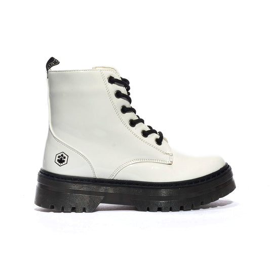 Stivaletti Lumberjack Elinor WHITE