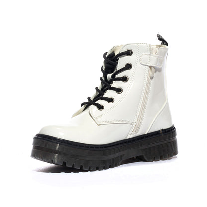 Stivaletti Lumberjack Elinor WHITE