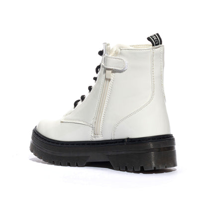 Stivaletti Lumberjack Elinor WHITE