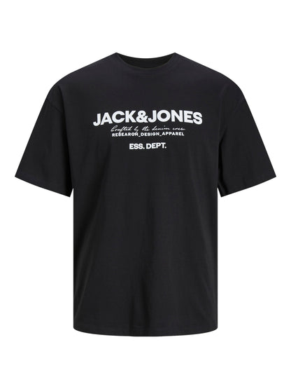 T-Shirt Jack E Jones Jjgale Tee Ss O-Neck Ln BLACK