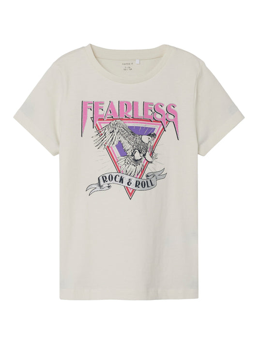 T-Shirt Name It Nkfbeate Ss Top Pb JET STREAM