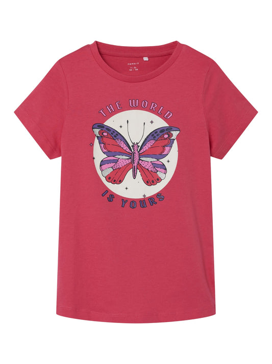 T-Shirt Name It Nkfbeate Ss Top Pb WILD ORCHID