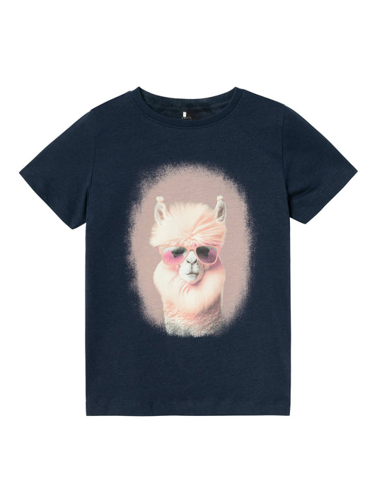 T-Shirt Name It Nkfvotea Ss Top DARK SAPPHIRE