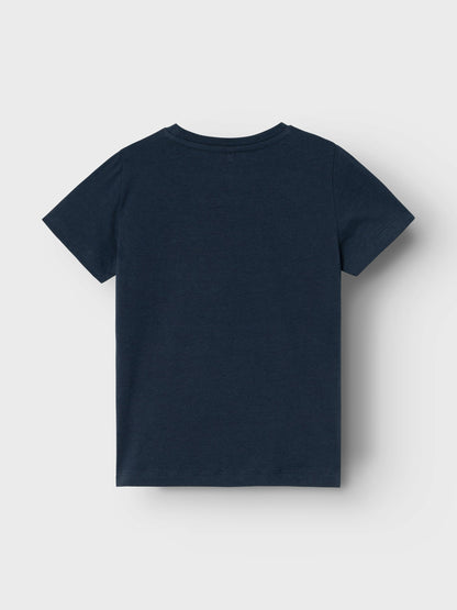 T-Shirt Name It Nkfvotea Ss Top DARK SAPPHIRE