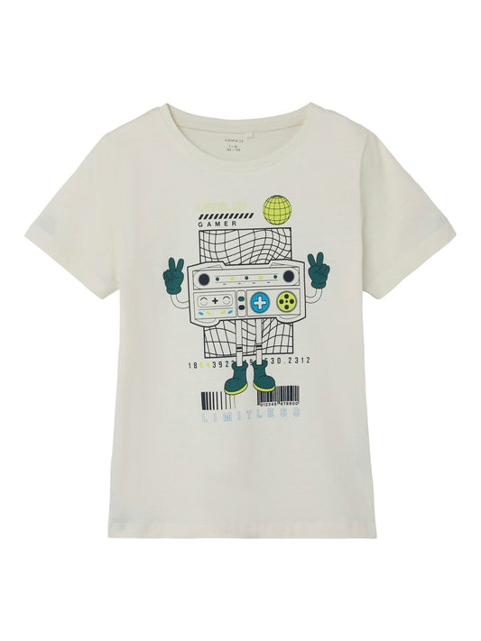 T-Shirt Name It Nkmberte Ss Top Pb JET STREAM