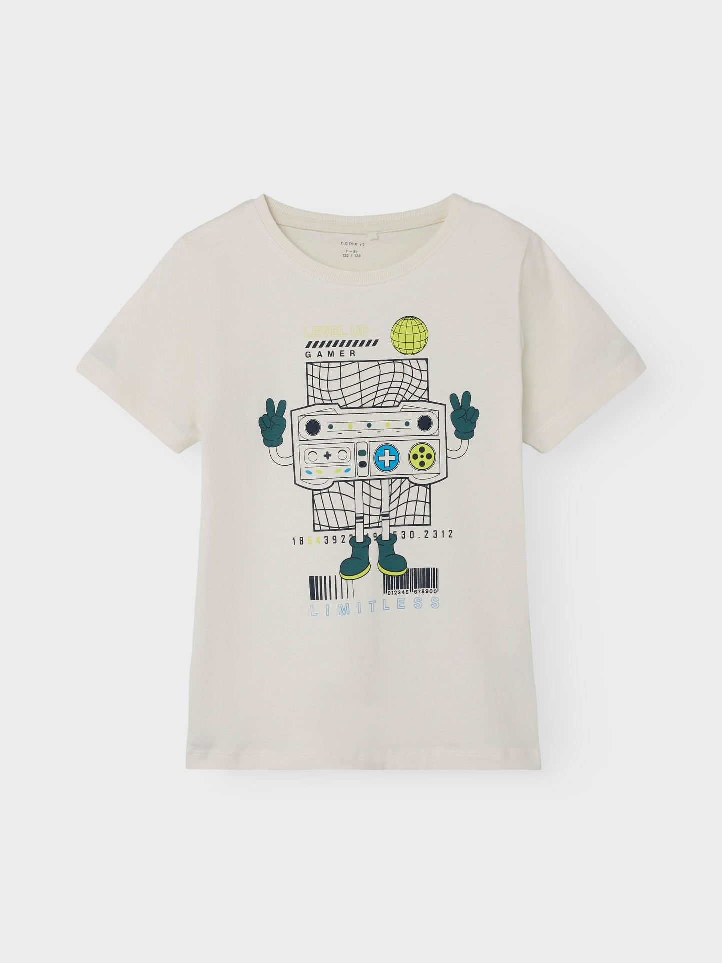 T-Shirt Name It Nkmberte Ss Top Pb JET STREAM