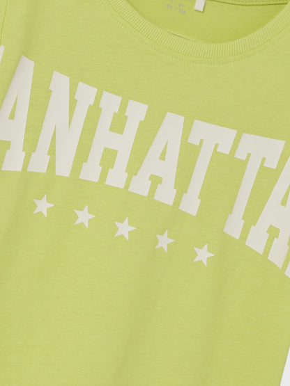 T-Shirt Name It Nkmberte Ss Top Pb WILD LIME
