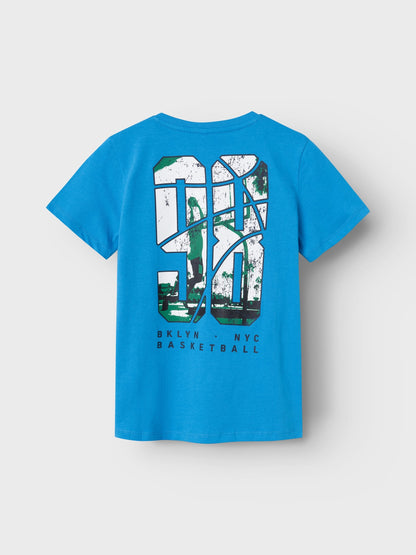 T-Shirt Name It Nkmherra Ss Top Pb SWEDISH BLUE