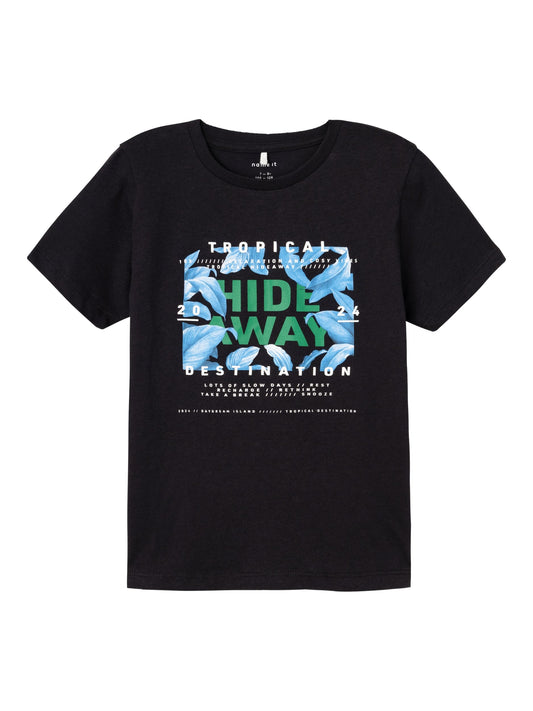 T-Shirt Name It Nkmherra Ss Top Pb BLACK