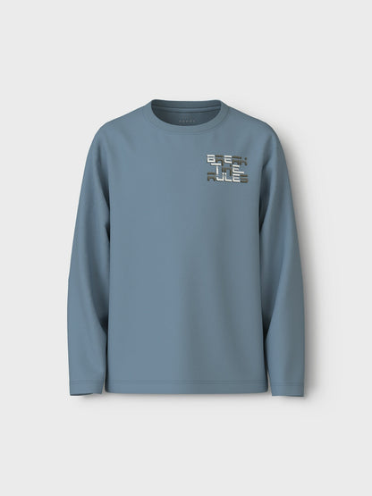 T-shirt Name It NKMVAGNO LS LOOSE TOP MOUNTAIN SPRING